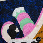 Gingerbread House Christmas Applique Quilted Wall Hanging