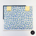 Blue Picnic House Spring Quilted Wall Hanging | Applique Wall Hanging