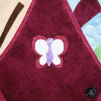 Red Kite House Spring Quilted Wall Hanging | Applique Wall Hanging