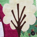 Red Kite House Spring Quilted Wall Hanging | Applique Wall Hanging