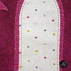 Red Kite House Spring Quilted Wall Hanging | Applique Wall Hanging