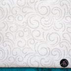 Teal Daisy Applique Quilted Table Runner