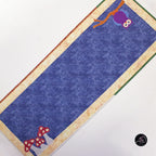 Autumn Mushroom and Owl Quilted Applique Table Runner