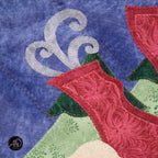 Autumn Treehouse Cottage Quilted Applique Wall Hanging