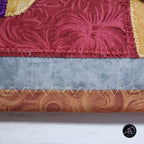 Autumn Treehouse Cottage Quilted Applique Wall Hanging